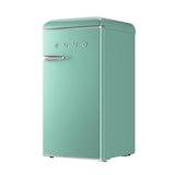 thumbnail of EVVO Frigorífico Mini F26 Retro Verde Aquamarina, 95 l, vintage, bajo consumo, silencioso