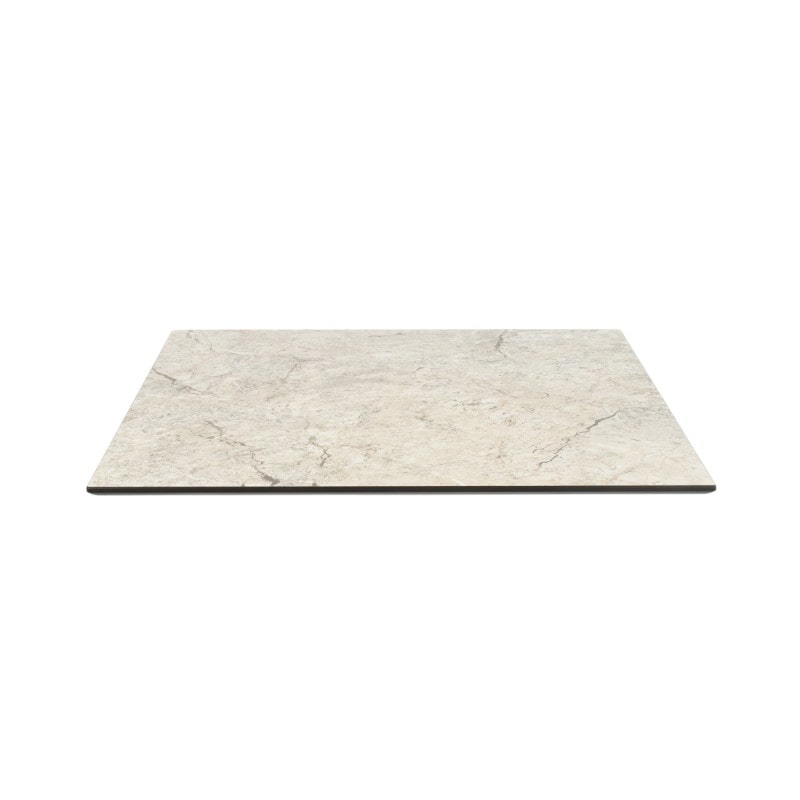 Compact SCALA tafelblad - HPL - Vierkant - Steen decor