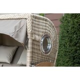 thumbnail of Strandkorb - bene living - Ammersee Teak Bullauge - PE shell - Modell 534 - inkl. Liftersystem