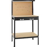 thumbnail of tectake Banco da lavoro con cassetto - 81 x 41 x 145 cm - 402749