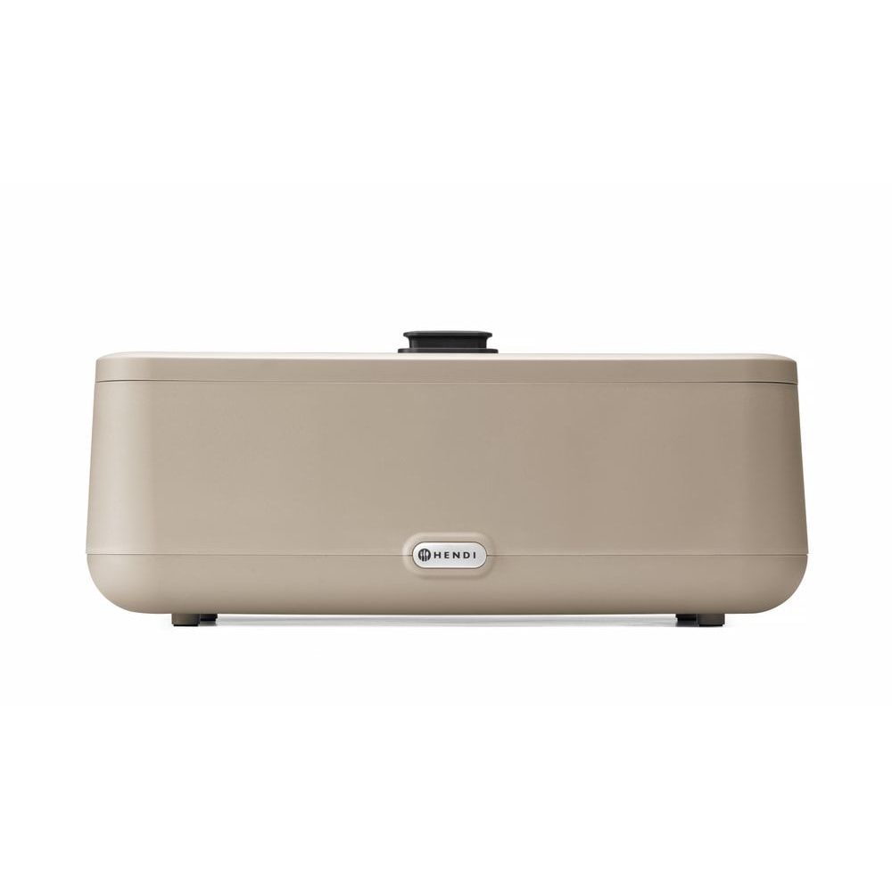 HENDI Chafing Dish UNIQ,  designed by Robert Bronwasser, Beige, 220-240V/700W, 607x402x(H)245mm