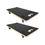 thumbnail of PROREGAL Mega Deal 2x Profi Transportroller mit 4 Rollen | HxBxT 11,5x30x60cm | Traglast 200kg | Siebdruckplatte | Schwarz | Möbelroller Rollbrett
