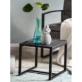 thumbnail of Möbilia Sitzgruppe 5-tlg Polyrattan | 2 Stühle inkl. Kissen B60 x T62 x H80 cm | Tisch B40 x T40 x H37 cm | anthrazit-grau | 10020001 | Serie GARTEN