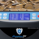 thumbnail of Münzzähler & -sortierer SR1850 Geldzählmaschine Euro Münzen Geldzähler Münzzählautomat Professional Securina24® (schwarz)