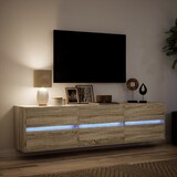 thumbnail of vidaXL TV-Wandschrank mit LED Sonoma-Eiche 180x31x45 cm