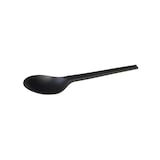 thumbnail of Bio Mehrweg-Kaffeelöffel schwarz 12,6 cm CPLA, kompostierbar Karton (1.000 Stück)