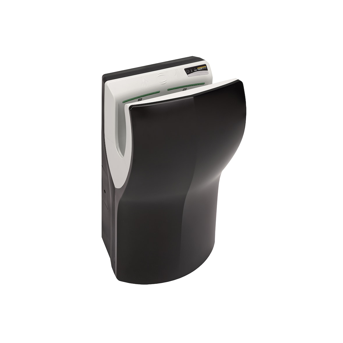 Dualflow Plus Eco Hochgeschwindigkeits-Händetrockner Hands-In mit HEPA Filter, schwarz