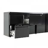 thumbnail of Arrière-bar avec 2 portes et 4 tiroirs série U - 698 litres | Polar - GL456 - 230 V