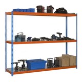 thumbnail of SimonRack Metalen Stellingkast Opbergrek 2000x1200x750 mm, Zwaar Belastbaar Rek, 400 kg Draagvermogen, 3 Verstelbare Metalen Planken - Ecoforte