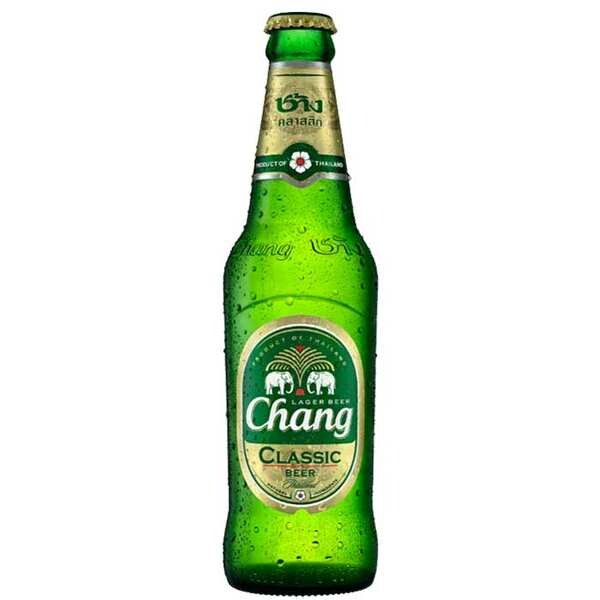 Chang Beer Bière Blonde Thailandaise 5% Bouteille 32cl T.C.C. Cosmo Corporation