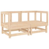 thumbnail of vidaXL Tuinhoekbanken 2 st massief grenenhout