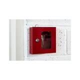 thumbnail of Boite à clés vitrée murale, acier, vitre interchangeable, 170x175x55mm, 2 clés, rouge - THIRARD