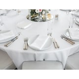 thumbnail of METRO Professional Serviettes, 50 x 50 cm, coton, lavables, blanc avec impression de raisins, 24 pièces