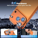 thumbnail of 4x Kameraschutz für iPhone 17 Pro HD klar Tempered 9H Panzerglas Linse Kamerafolie