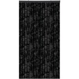 thumbnail of Flauschvorhang 160x185 cm Unistreifen schwarz