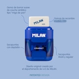 thumbnail of MILAN 1918 - Caja Expositora 16 Afilaborras Compact. Combinación de Goma y Sacapuntas