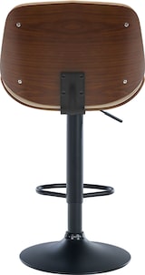 thumbnail of Barhocker Nova Kunstleder walnuss/creme