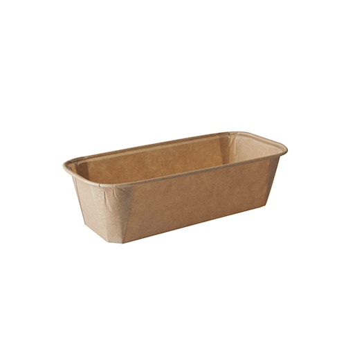 Papstar Moule ''pure'' rectangulaire 523 ml 5 cm x 8,5 cm x 18,8 cm marron x 200