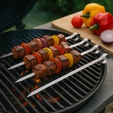 thumbnail of WellHome - Conjunto de espetos para churrasco premium de 41 cm feito de aço inoxidável 430