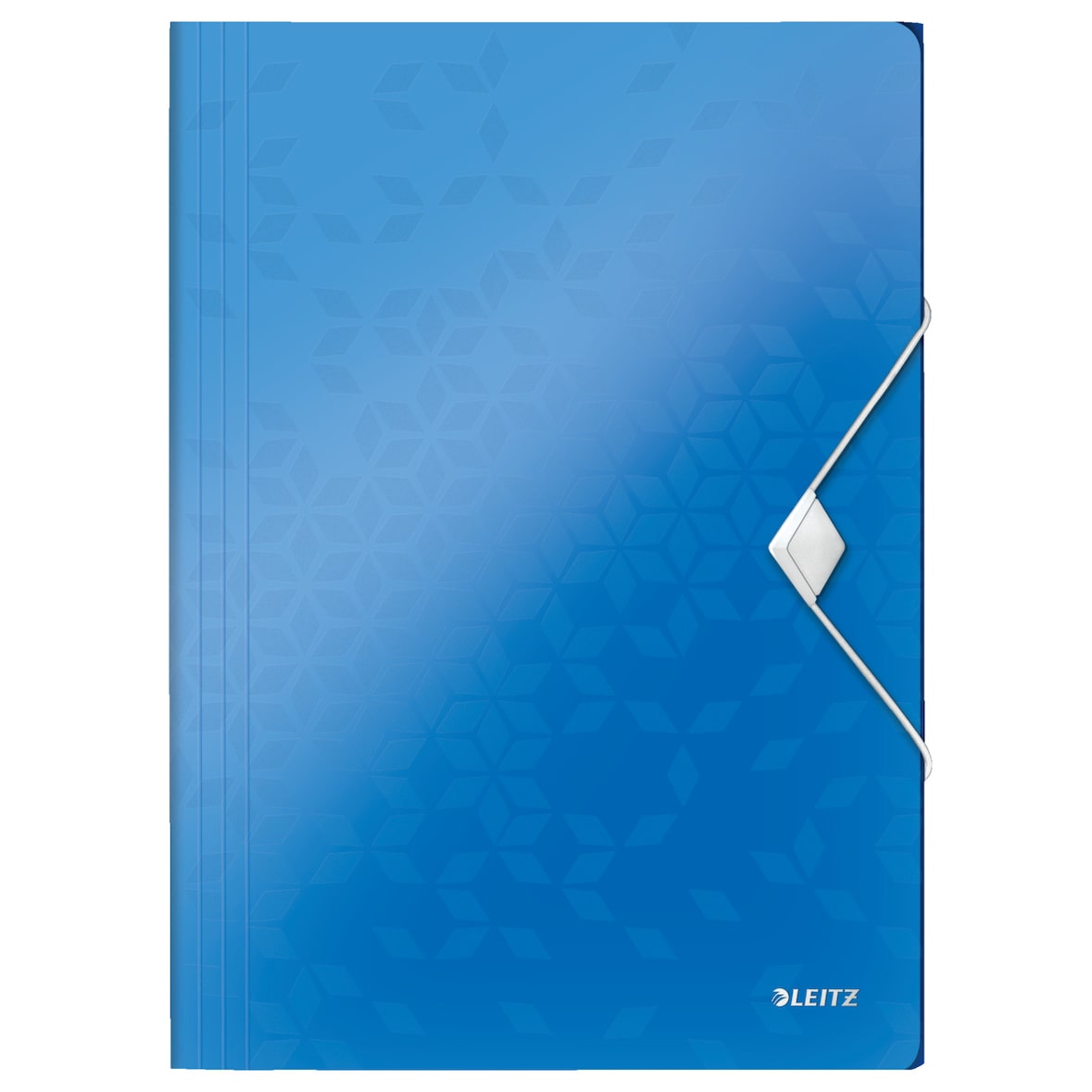 Leitz Eckspannermappe WOW 45990036 DIN A4 3Klappen PP blau