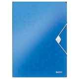 thumbnail of Leitz Eckspannermappe WOW 45990036 DIN A4 3Klappen PP blau