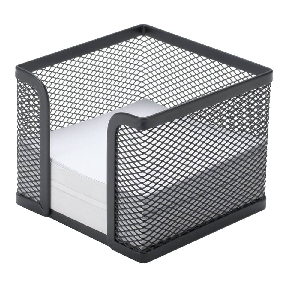 Zettelbox, metallic schwarz Q-CONNECT KF00878
