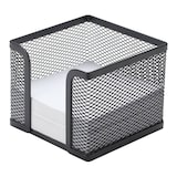 thumbnail of Zettelbox, metallic schwarz Q-CONNECT KF00878