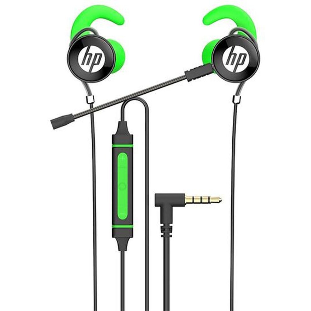 hp Auriculares dhe-7004 green-9ye87aa