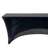 thumbnail of Capa elástica para mesa retangular 180 cm preta Aktive