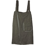 thumbnail of Sauna Set 3-Teilig Frottee Saunakilt Sarong Saunatuch Damen dunkelgrau