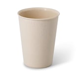 thumbnail of greenbox - vasos acanalados reutilizables 300 ml / 12 oz, Ø 90 mm, blanco crema, 165 piezas.