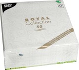 thumbnail of PAPSTAR 50 Servietten "ROYAL Collection" 1/4-Falz 40 cm x 40 cm weiss "Casali"