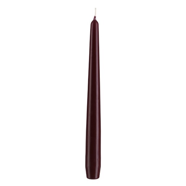 Kerzen Spitzkerzen Bordeaux, 400 x 22 mm, 10 Stück