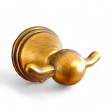 thumbnail of Appendiabiti in ottone bronzato da bagno doppio gancio 2 posti Linea Bronze