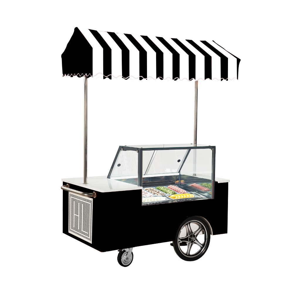 NOMADE NOIRE  - Armoire de stockage à crème glacée - LMC EUROCOLD - 2561101