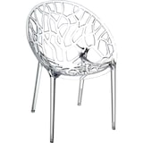 thumbnail of SIESTA EXCLUSIVE Lot de 4 chaises d’extérieur Crystal Transparent