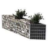 thumbnail of vidaXL Gabionenkorb Pflanzkasten Gemüse-Hochbeet Stahl : Größe - 120 x 30 x 50 cm