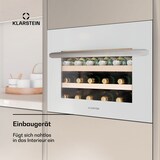 thumbnail of Klarstein Vinoline 24 Built-In Uno Weinschrank | 24 Flaschen | Integrierbar | LED | Weiße Glastür Weiß