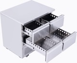 thumbnail of ICE-A-COOL Kühltisch mit 4 Schubladen, Kapazität 97 L, automatische Abtaufunktion