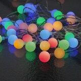thumbnail of LED Lichterkette BERRY 50 bunte opale LED Kugeln 7,35m für Außen