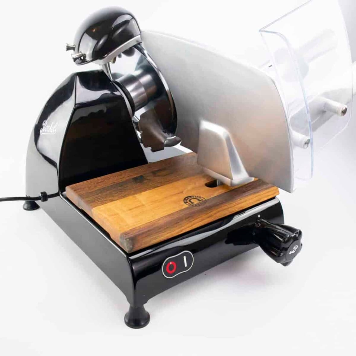 Berkel Red Line 250 Schwarz, Original Profi-Aufschnittmaschine 25 cm Messer + Einlegebrett