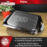 thumbnail of Magefesa Prisma - Plancha Teppanyaki 41x27cm Negra, Acero Inoxidable 18/10, Libre de PFOA/PFTE, Fácil Limpieza, Para Todo Tipo de Cocinas, Inducción