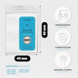 thumbnail of Bolsas con Cierre Hermético de Plástico Transparentes Ideales para Congelar Alimentos o Guardar Documentos - Ofituria (300 ud, 40x60 mm)