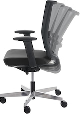 thumbnail of Silla de oficina MERRYFAIR Forte, silla de escritorio, función deslizante ergonómica ~ negro