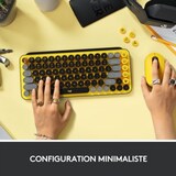 thumbnail of Clavier Sans Fil   - POP Keys Mécanique avec Touches Emoji Personnalisables, Bluetooth ou USB, Design Compact Durable - Logitech