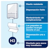 thumbnail of TORK | Toalla de Mano Plegada en V Advanced H3, Extralarga, Suave, 2 capas, Blanco (cod. 290163) - Caja 3750 ud.