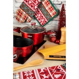 thumbnail of Excelsa Ofenhandschuh und Küchentuch Fall Winter aus Baumwolle mehrfarbig