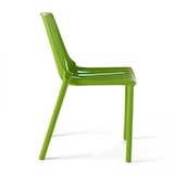 thumbnail of Chaise de jardin ajourée en plastique vert - Oviala