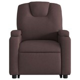 thumbnail of vidaXL Elektrischer Massagesessel mit Aufstehhilfe Dunkelbraun Stoff