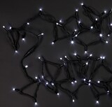 thumbnail of METRO Professional LED-Lichterkette, Gummi, 10 m, 100 LED, 9.2 W, warm- und kaltweiß